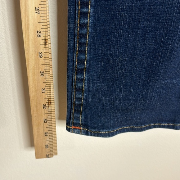 Vtg true religion ladies Y2K Becky bootcut section denim jeans made in USA SZ 27 - Picture 7 of 14